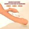 Rechargeable Thrusting 9 Speed G Spot Dildo Vibrators for Women Clitoris Stimulator Powerful Rabbit Vibrator Sex Toys for Women