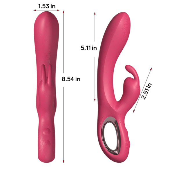 Female Rabbit Vibrator for Women G Spot Clitoris Stimulator Rotation Thrusting Vibrator Sex Toys for Woman
