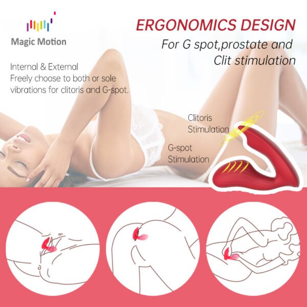 Magic Motion Sex Toys APP Remote Control Vibrator for Women Finger Vibrating G Spot Clitoral Stimulation Massager Strap on Vibrator Sex Toys