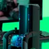 New arrived Electric Male Masturbators Automatic 10 Modes Telescopic Interaction Masturbator with Phone Holder Sex Toys for men