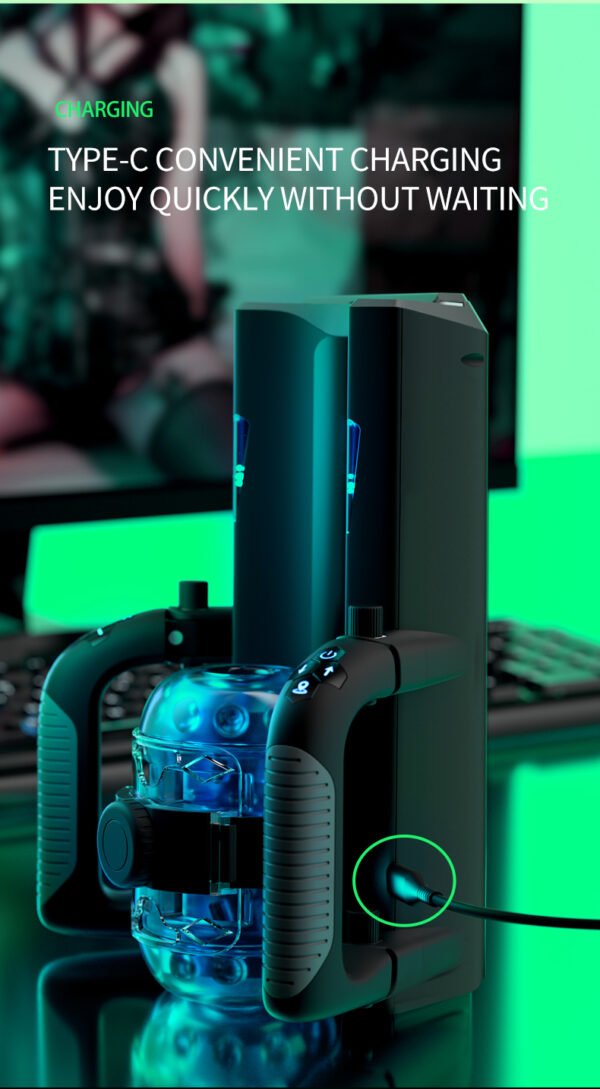 New arrived Electric Male Masturbators Automatic 10 Modes Telescopic Interaction Masturbator with Phone Holder Sex Toys for men