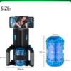 New arrived Electric Male Masturbators Automatic 10 Modes Telescopic Interaction Masturbator with Phone Holder Sex Toys for men