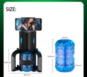 New arrived Electric Male Masturbators Automatic 10 Modes Telescopic Interaction Masturbator with Phone Holder Sex Toys for men