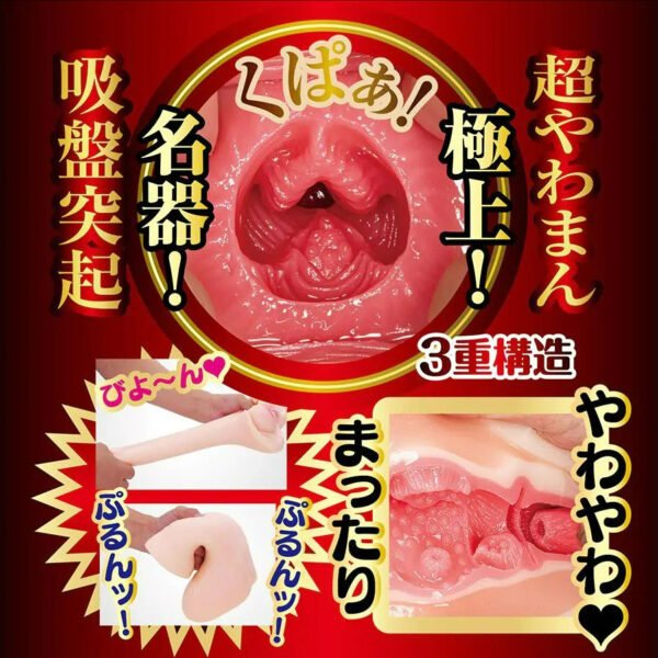裁剪旋转 (1) FM NPG Artificial Vagina Realistic Pussy Eiyo No Meiki Arina Hashimoto Pocket Male Masturbator Sex Toys for Men