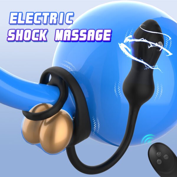1 Prostata Massager Vibrator for Men Anal Plug Prostate Stimulator Butt Plug Delay Ejaculation Ring Toys for Adults
