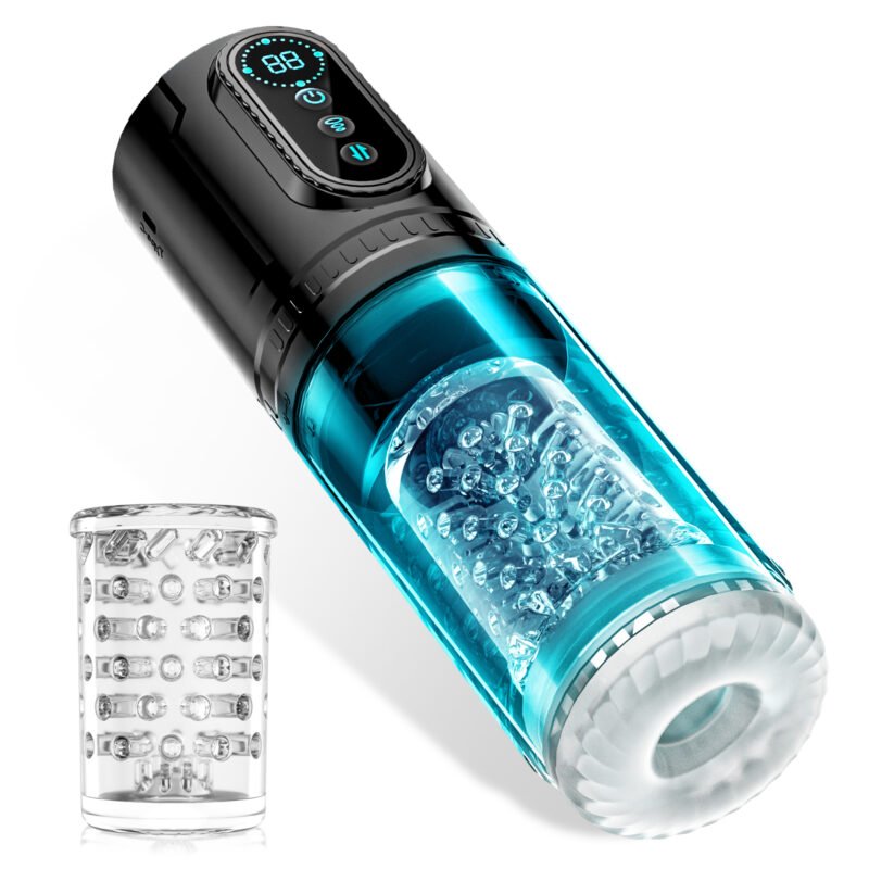 Sucking Masturbators for Men Realistic Automatic Heating Moaning Telescopic Male Masturbator Cup Vibrator Sex Machine Adult Sex Toys