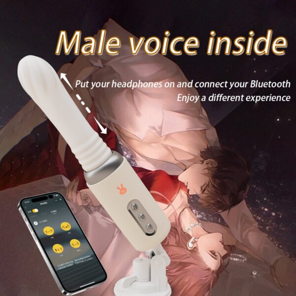 New APP Control Hands Free Automatic Sex Machine Telescopic Dildo Vibrators for Women Masturbation Intelligent Heating Pumping Gun with male invoice Sex Toys for Female