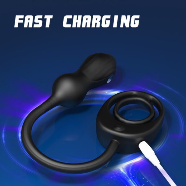 5 Prostata Massager Vibrator for Men Anal Plug Prostate Stimulator Butt Plug Delay Ejaculation Ring Toys for Adults