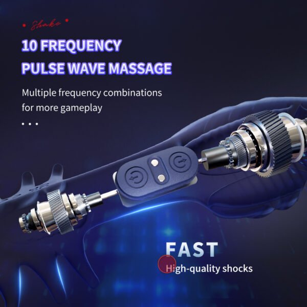 5 Vibrating Cock Ring Sex Toys for Men Delay Ejaculation Penis Sleeve Vibration Ring for Penis Cockring Vibrator Male Penis Ring