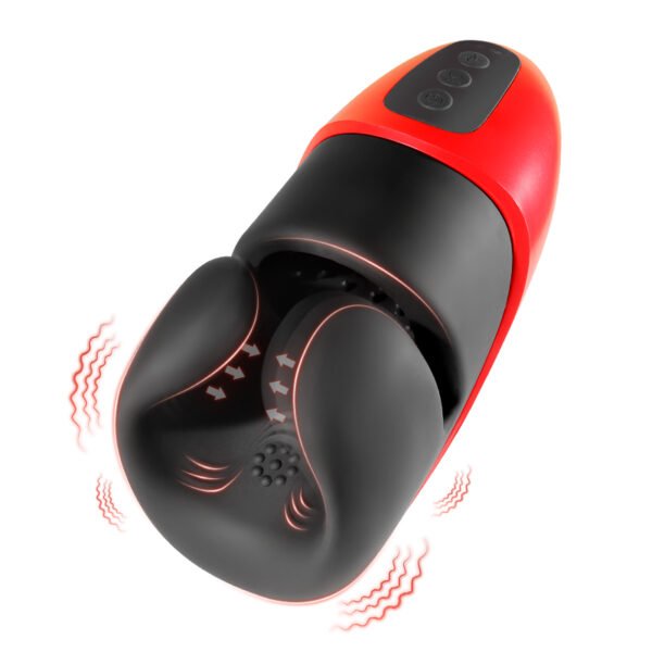 莉娜夹震训练器 Pocket Pussy Vibrating Male Masturbator Vibrator for Men Vagina Cunt Penis Trainer Sex Toys for Men Masturbatings Adult Sex Shop