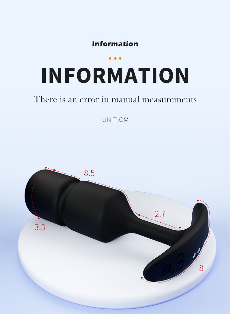 Male Prostata Massager Butt Plug Silicone Anal Rechargeable Prostata Vibrator Wireless Anal Sex Toys for Men 详情 16