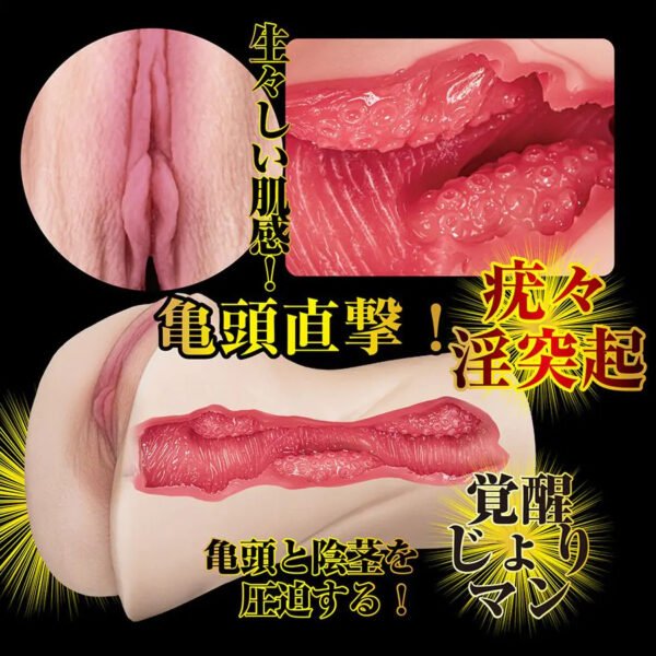 Japan NPG Brand Male Sex Toys Meiki Kakusei Mina Kitano Dual Layer Onahole Realistic Vagina Men Masturbator Cup