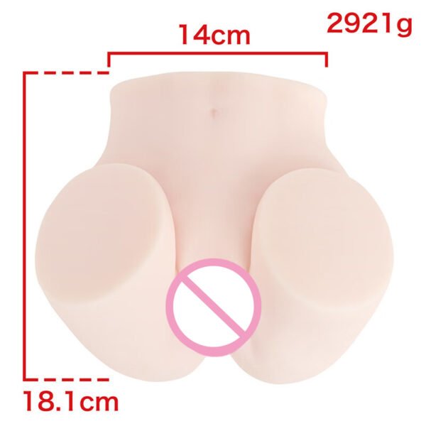 JNPG Original Realistic Vagina Ass Doll Extreme Pleasure Hip Mini 2 Arina Hashimoto Vaginal Anal 2 Holes Sex Toys for Man