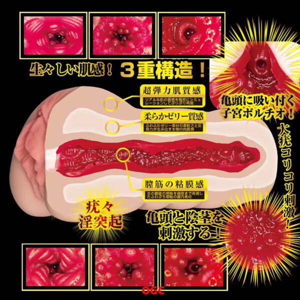 Japan NPG Mature Pornstar Realistic Vagina Masturbator Realistic Toys for Men Meiki Awakening Onahole Kamiki Rei Real Pussy