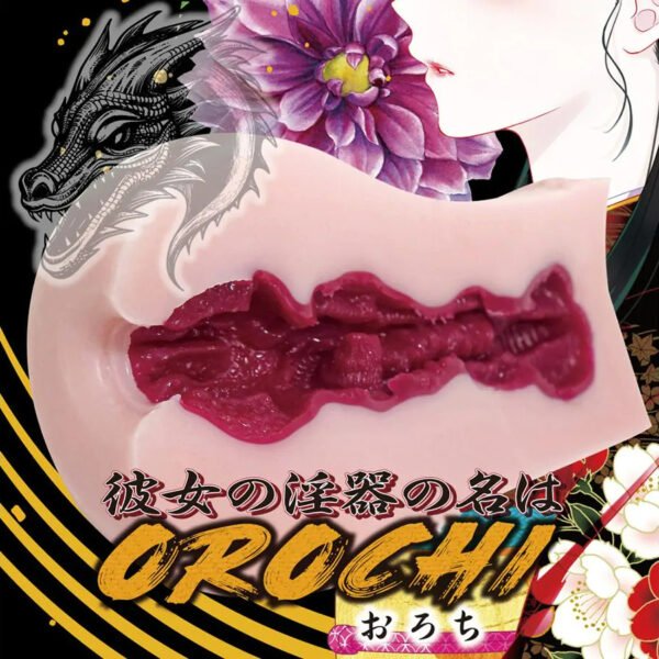 Japan Lifelike Textured Vagina Realistic Pocket Pussy Stroker OROCHI Masturbator Onahole Penis Stimulator Anime Sex Toys for Men