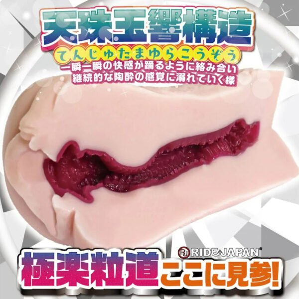 Ride Japan Realistic Pocket Pussy Stroker Tenka Ikketsu Tenjyu Tamayura Onahole Sex Toy for Male Masturbation Lifelike Vagina