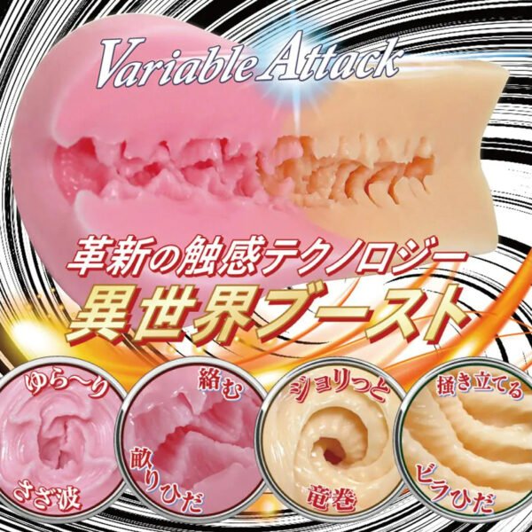 Variable Cyclone (5) Ride Japan Anime Vagina Realistic Pocket Pussy Stroker Variable Cyclone Onahole Sex Toys for Men Masturbation