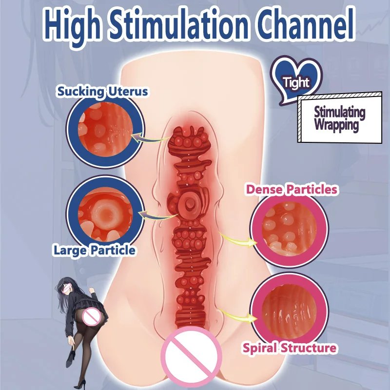 YUU Sex Toy for Men Realistic Pocket Pussy Male Masturbator Artificial Masturbation Toys Real Onahole Anime Artificial Vagina Main 02