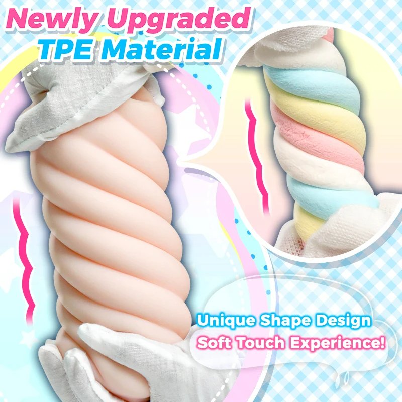 YUU Soft Masturbator for Men Realistic Vagina Masturbation Cup Tight Pussy Anime Masturbators Adult Sex Toys for Man Non Greasy Main 05 5