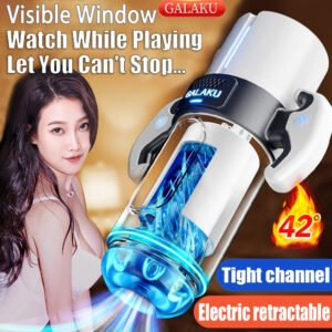 Galaku F1 Automatic Sucking Male Masturbator with 10-Frequency Vibration Men Automatic Sex Machines