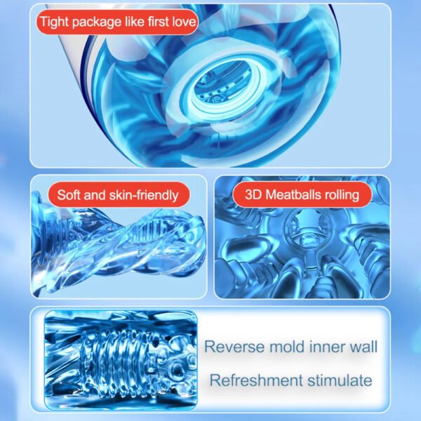 GALAKU F1 Masturbation Cup (26) Galaku F1 Automatic Sucking Male Masturbator with 10-Frequency Vibration Men Automatic Sex Machines