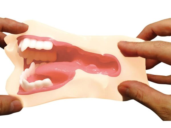 Kametsu no Yaiba Fangs Tamatoys Japanese Anime Male Masturbator Throat Real Mouth Deep Half Sex Toys for Man Adult Blowjob