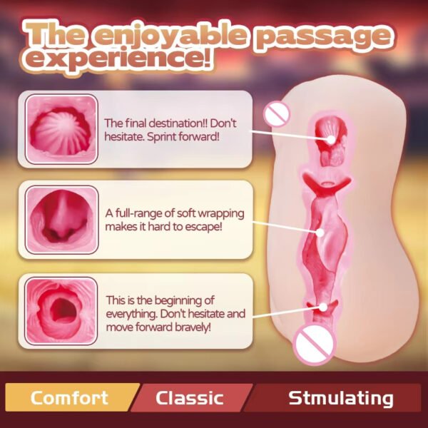 Main-02 Japan Anime Sex Toys Masturbator for Men Real Pocket Pussy Realistic Vagina Adult Sex Toys