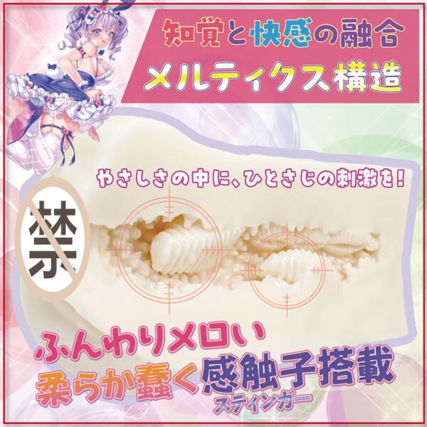 Ride Japan Artificial Vagina Fuwanuru Seikan Double Stinger Meiki Softly Textured Sexy Masturbator