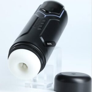 mizzzee electric male masturbator 9 frequency thrusting suction vibrating masturbation cup with sound and display counter