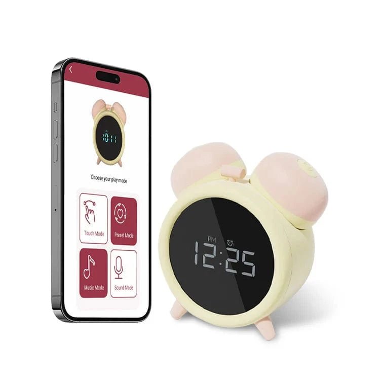 Home 33 App Remote Control Alarm Clock Sucking Vibrator Adult Sex Toy For Women