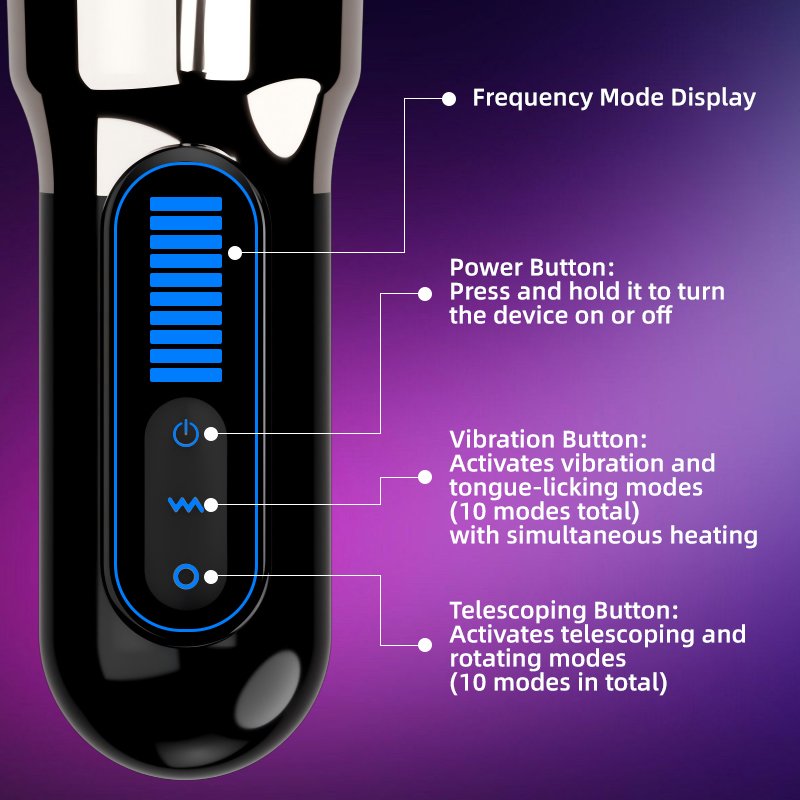 telescopic rotating male masturbator 8