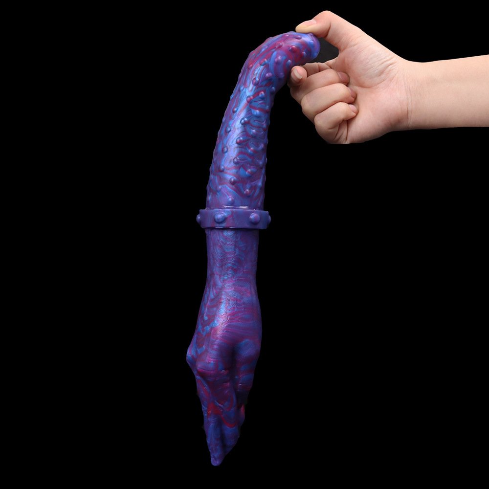 Textured Palm Double-Ended Dildo, Anal Plug, Sex Toy for Gay & Lesbian Couples 10 主图 03 3