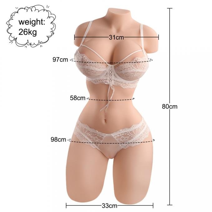 Life Like Sex Doll Torso discreet packaging